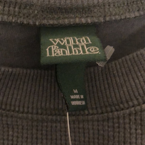 Wild Fable Waffle Pattern Long Sleeve Shirt - Picture 11 of 13